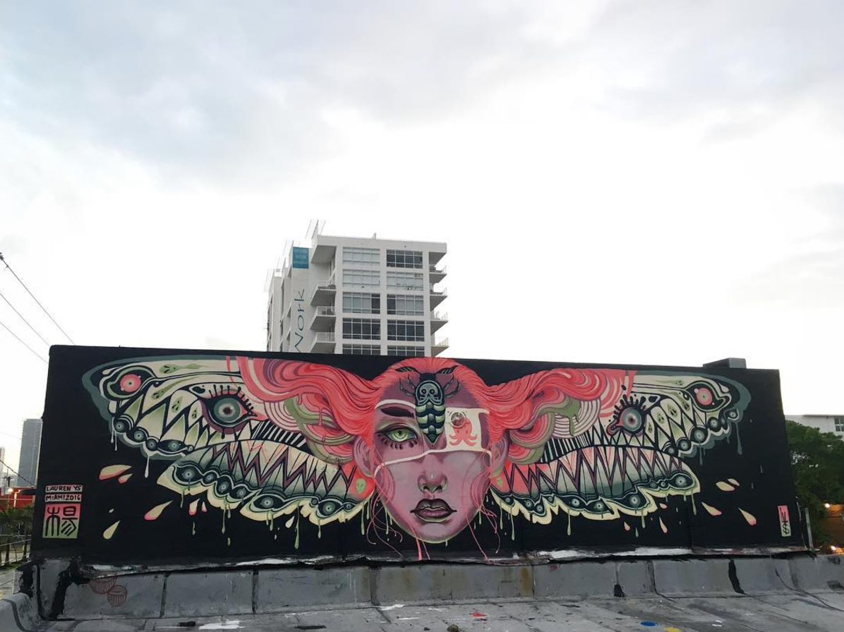 Lauren YS & Jose Mertz's stunning new murals in Miami