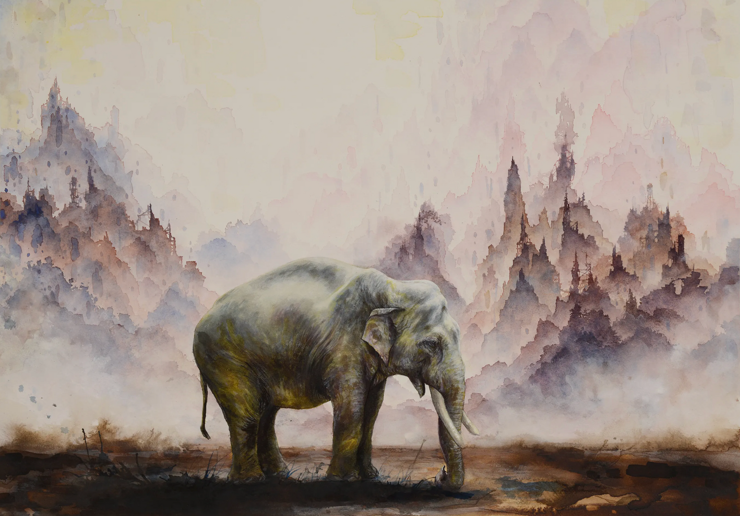 Brian Mashburn's "Oil & Water."