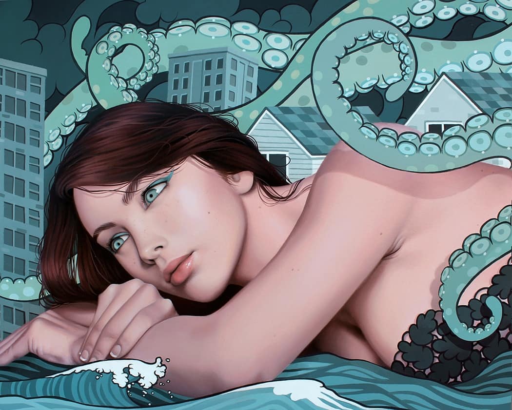 Recent paintings by Sarah Joncas.