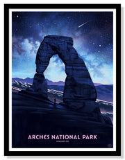 "Arches National Park (Delicate Arch - Night Sky)"
