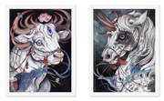 "The Sacred Bull" & "The Gift Horse" Set